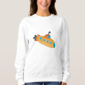 Niedliches U-Boot Sweatshirt (Vorderseite)
