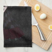 Niedliches u. Creepy Goth Geschirrtuch (Viertel Falte)