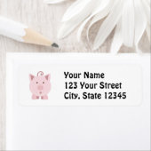 Niedliches überraschtes Schwein (Insitu)