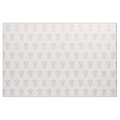 Niedliches überraschtes Schwein Stoff (Yard (91,4 cm))