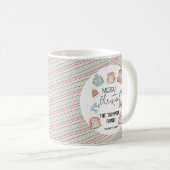 Niedliches Ugly Sweater Frohe Weihnachtsgeschenk Kaffeetasse (VorderseiteRechts)