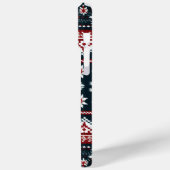 Niedliches Ugly Sweater Muster Weihnachten Case-Mate iPhone Hülle (Rückseite / Links)