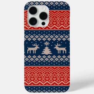 Niedliches Ugly Sweater Muster Weihnachten Case-Mate iPhone Hülle
