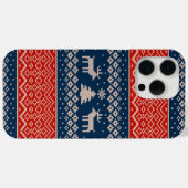Niedliches Ugly Sweater Muster Weihnachten Case-Mate iPhone Hülle (Rückseite (Horizontal))
