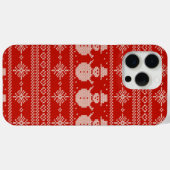 Niedliches Ugly Sweater Muster Weihnachten Case-Mate iPhone Hülle (Rückseite (Horizontal))