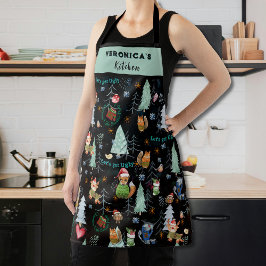 Niedliches Ugly Sweater Party Schürze