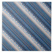 Niedliches ukrainisches Muster Fliese (Vorderseite)