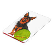 Niedliches und Adorable Chorkie Dog Magnet 3"x4" (Linke Seite)