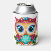 Niedliches und Adorable Kawaii Baby Owl Dosenkühler (Kanne Rückseite)