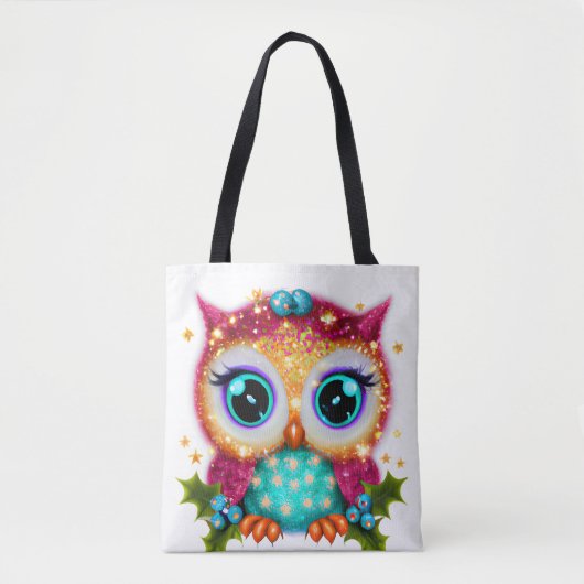 Niedliches und Adorable Kawaii Baby Owl Tasche (Vorderseite)