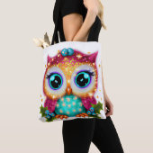 Niedliches und Adorable Kawaii Baby Owl Tasche (Von Nahem)