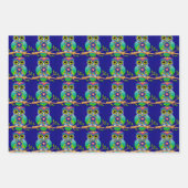 niedliches und buntes Ummagnetisierungspapier Set Geschenkpapier Set (Vorderseite 3)