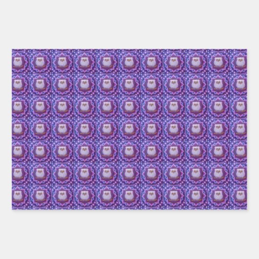 niedliches und buntes Ummagnetisierungspapier Set Geschenkpapier Set (Vorderseite)