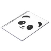 Niedliches und Cuddly Panda-Notizbuch Notizblock (Linke Seite)