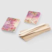 Niedliches und elegantes Aquarellprogramm Fächer (Non-assembled)