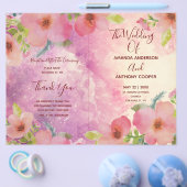 Niedliches und elegantes Aquarellprogramm Flyer (Einzeln)