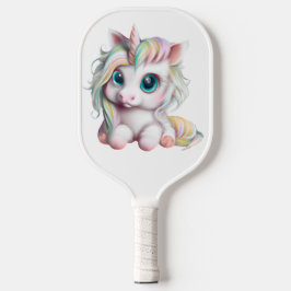 Niedliches und erlesenes Baby Unicorn Pickleball Schläger