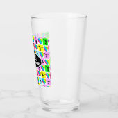 NIEDLICHES UND FARBENES GYMNAST-MÄDCHEN-DESIGN GLAS (Links)