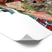 Niedliches und farbenfrohes Labrador Retriever Pos Poster (Ecke)