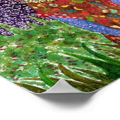 Niedliches und farbiges Chihuahua-Poster 8"x10" Poster (Ecke)