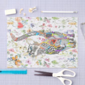 Niedliches und farbiges Tissue Paper Seidenpapier (Handwerk)