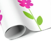 Niedliches und helles Daisy-Papier für die Blumenb Geschenkpapier (Rolleneckpunkt)