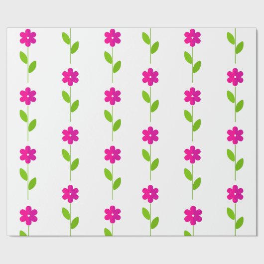 Niedliches und helles Daisy-Papier für die Blumenb Geschenkpapier (Saum)