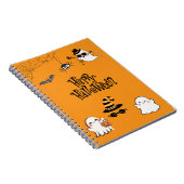 Niedliches und leckeres Halloween-SpiralNotebook Notizblock (Rechte Seite)