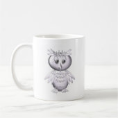 niedliches und lustiges Eule-Muster Kaffeetasse (Links)