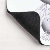 niedliches und lustiges Eule-Muster Mousepad (Ecke)