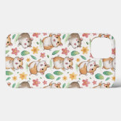 Niedliches und lustiges Hamstermuster Case-Mate iPhone Hülle (Rückseite (Horizontal))