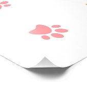 Niedliches und lustiges Katzendesign Fotodruck (Ecke)