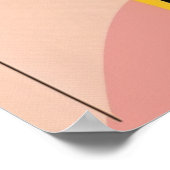 Niedliches und lustiges Katzenposter mit inspirier Poster (Ecke)