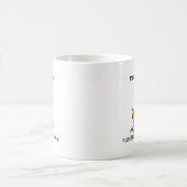 Niedliches und lustiges Marathon Kaffeetasse (Mittel)