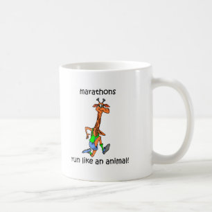 Niedliches und lustiges Marathon Kaffeetasse