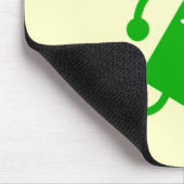 Niedliches und lustiges Marathon Mousepad (Ecke)