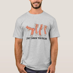 Niedliches und lustiges Shakin Ihre Speck-Tänzer T-Shirt
