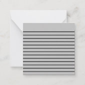 Niedliches und manchmal undurchsichtiges Retro Chr Mitteilungskarte (Rückseite)