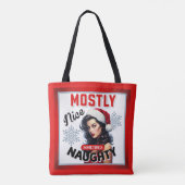 Niedliches und manchmal undurchsichtiges Retro Chr Tasche (Rückseite)