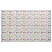 Niedliches und schönes rosa Weihnachtsmuster Stoff (Yard (91,4 cm))