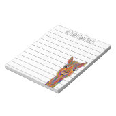 Niedliches und sonniges No Prob Llama Llama Notepa Notizblock (Rotiert)