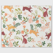 Niedliches und spielerisches Sonnenmuster Geschenkpapier (Flach)