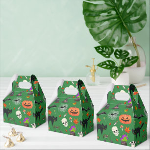 Niedliches und spöttisches Halloween Geschenkschachtel