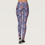 Niedliches und spöttisches Halloween Leggings (Rückseite)