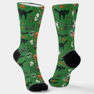 Niedliches und spöttisches Halloween Socken