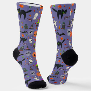 Niedliches und spöttisches Halloween Socken