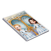 Niedliches und stilvolles Spiral-Notebook für Mädc Notizblock (Rechte Seite)