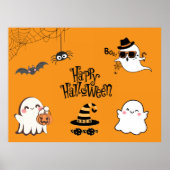 Niedliches und unheimlich Halloween Poster (Vorne)