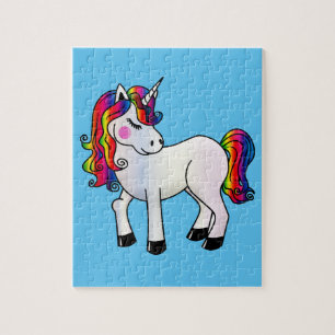 NIEDLICHES UNICORN 8X10 JIGSAW-Puzzle Puzzle