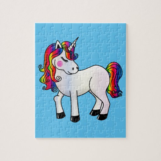 NIEDLICHES UNICORN 8X10 JIGSAW-Puzzle Puzzle (Vertikal)